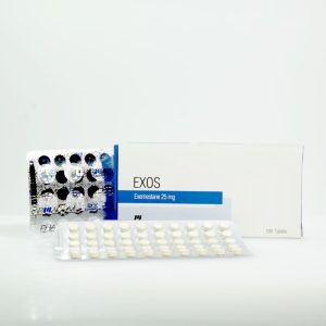 Verpackung Exos 25 mg Pharmacom Labs