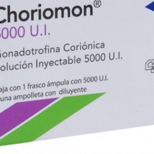 Verpackung Choriomon 5000 IE 1 ml. Injizierbare Lösung