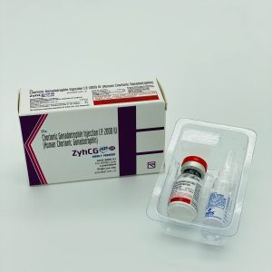 Verpackung Chorionic Gonadotropin Injection I.P. 2000 IU ZyhCg