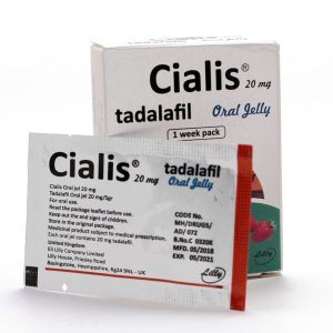 Verpackung Cialis jelly 20 mg Eli Lilly