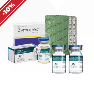 Verpackung Einsteigerkurs: für Masse. Testosteron Mischung + Anapolon + Testosteronpropionat