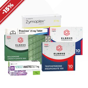 Verpackung Ein Kurs über Masse: die bewährten. Testosteron enanthate, Boldenon, Oxymetholon, Testosteronpropionat und Mesterolon