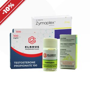 Verpackung Ein schlanker Kurs: Anfänger . Turinabol + Testosteron Propionat