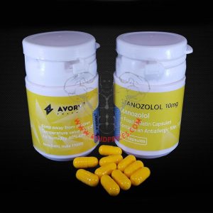 Verpackung Avory Pharma Winstrol 10mg 100 Kapseln