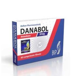 Verpackung Balkan Pharma Danabol 50 mg 60 Tabletten