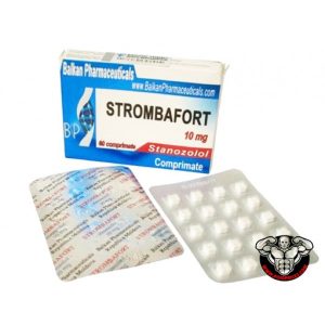 Verpackung Balkan Pharma Strombafort 10 mg 60 Tabletten