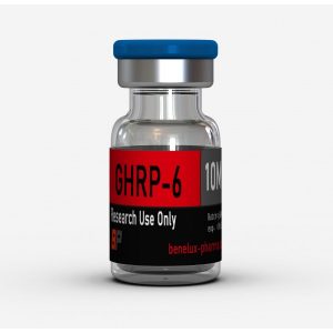 Verpackung Benelux Pharma GHRP-6 10 mg 1 Fläschchen