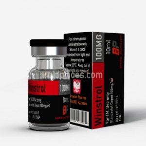 Verpackung Benelux Pharma Winstrol 100mg 10ml