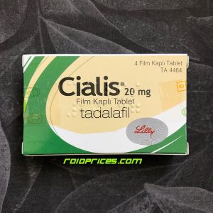 Verpackung Cialis 20 mg 4 Tabletten