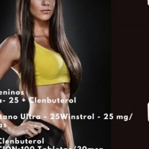 Verpackung Weibliche Zyklen Stano Ultra- 25 + Clenbuterol XT Gold