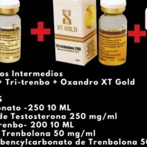 Verpackung Intermediate Mixed Cycles Cypionate + Tri-trenbo + Oxandro XT Gold (kostenloser Versand)