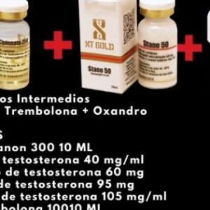 Verpackung Intermediate Mixed Cycles Sustanon + Trenbolon + Oxandro XT Gold (kostenloser Versand)