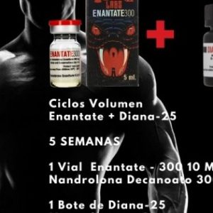 Verpackung Volumenzyklen Enantate + Diana-25 Cobra Labs (kostenloser Versand)
