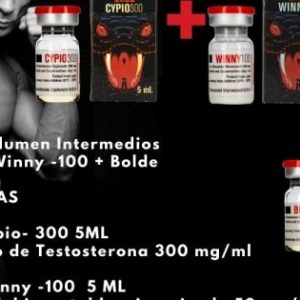 Verpackung Mittlere Volumenzyklen Cypio + Winny -100 + Bolde Cobra Labs (kostenloser Versand)
