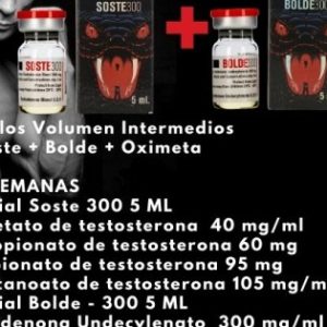 Verpackung Mittlere Volumenzyklen Soste + Bolde + Oximeta Cobra Labs (kostenloser Versand)
