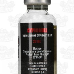 Verpackung CYPIOBULL 300 (Testosteron Cypionat) 20ML Pitbull Labs