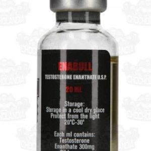 Verpackung ENABULL 300 (Testosteron Enanthate) 20ML Pitbull Labs
