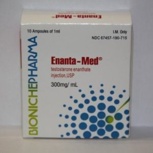 Verpackung Enanta-Med Testosteron Enanthate Bioniche Pharma