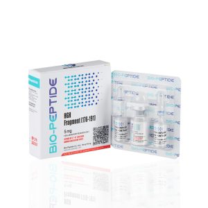 Verpackung HGH Fragment (176-191) 5 mg Bio-Peptide