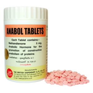 Verpackung Anabol 5 mg British Dispensary