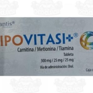 Verpackung Lipovitasi Carnitin/ Methionin/ Thiamin 30 Tabletten Atlantis Pharma