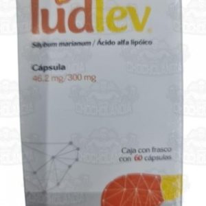 Verpackung Ludlev Silymarin 60 Kapseln 46,2 mg/300 mg Medix