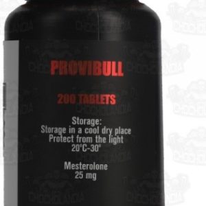 Verpackung PROVIBULL -25 (Mesterolon) 200 Tabletten/25 mg Pitbull Labs
