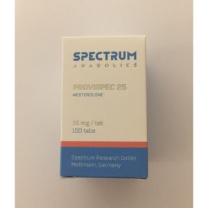Verpackung Provispec 25 Mesterolone Spectrum Anabolika
