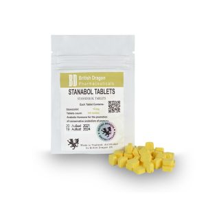 Verpackung Stanabol 10 mg British Dragon