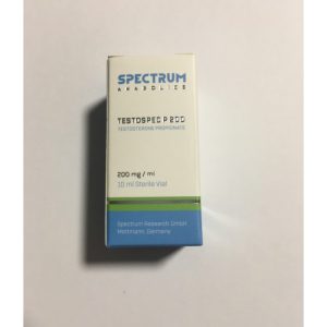 Verpackung Testospec P 200 Testosteronpropionat-Spektrumanabolika