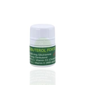 Verpackung Sibuterol Forte 3,05 mg + 400 IU Vitamine D3 + 75 IU Vitamine E Vital Research