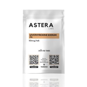 Verpackung Levothyroxine Sodium (T4) 0,05 mg Astera Labs