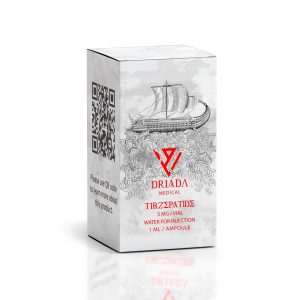 Verpackung Tirzepatide 5 mg Driada Medical
