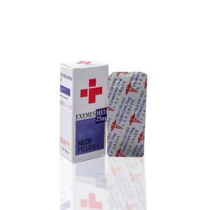 Verpackung ExemesMed 25 mg MediPharma