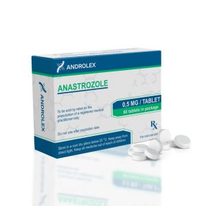 Verpackung Anastrozole 0.5 mg Androlex