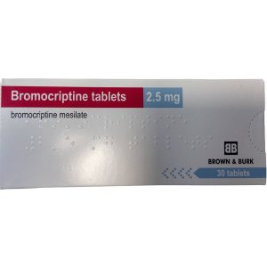 Bromocriptine 2,5 mg Brown&Burk